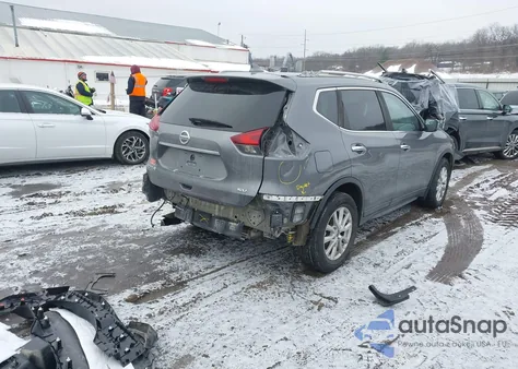 2019 Nissan Rogue Sv z USA, uszkodzony, nr VIN 5N1AT2MT7KC768759